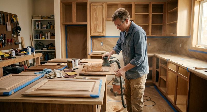 Cabinets Refinishing in Lafayette, IN