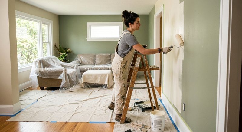 Building Interior Painting in Waco, TX