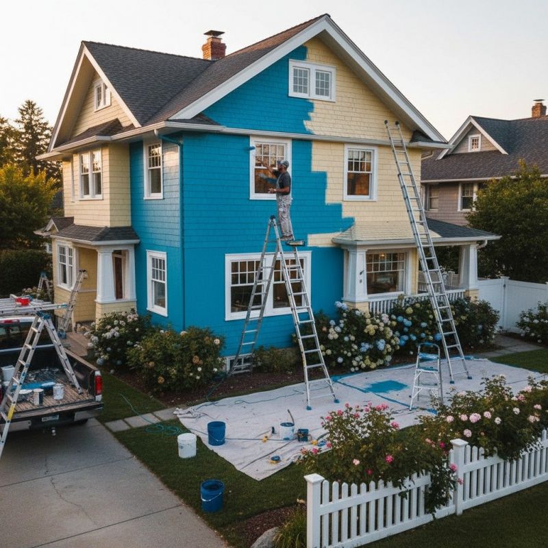 House Limewashing in Arvada, CO