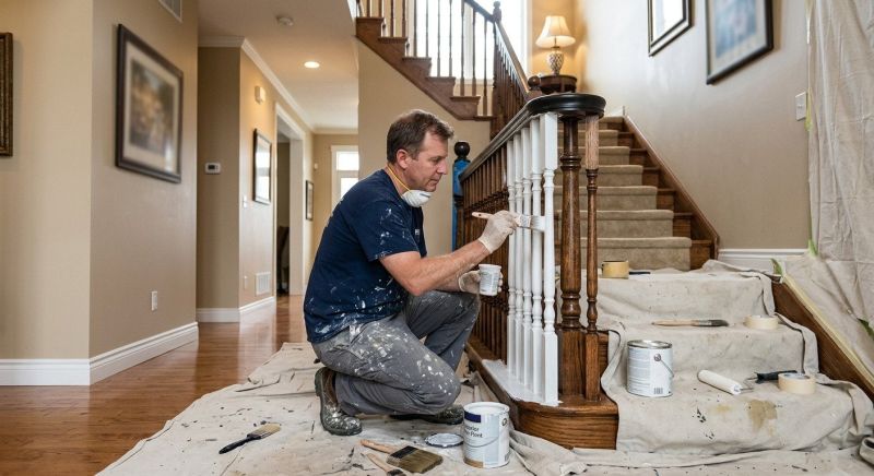 Woodwork Painting in Waco, TX